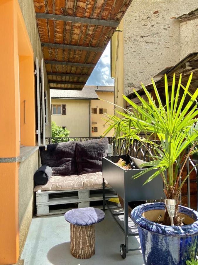 Bed and Breakfast Chasa Sassalbo Poschiavo Exterior foto
